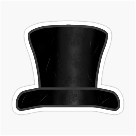 Freddys Top Hat Sticker For Sale By Pastelwing Redbubble