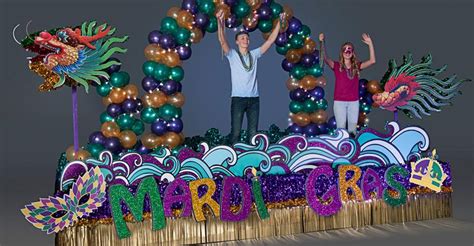 Complete Mardi Gras Mythology Float Decorating Kit Mardi Gras Parade