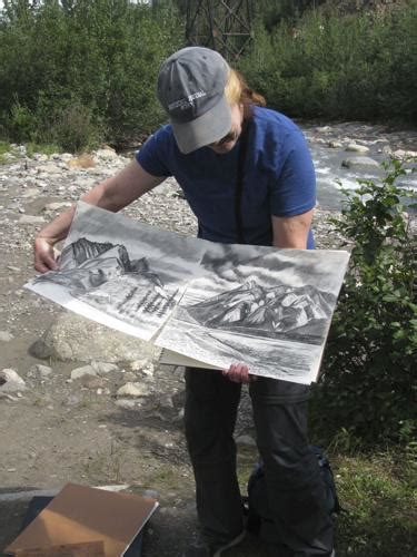 Kathy Hodge Selected As Artist In Residence At Denali National Park