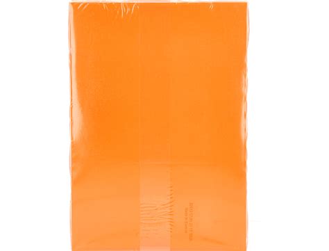 3noupaper Papel Color Q Connect Din A4 80gr Naranja Intenso Paquete