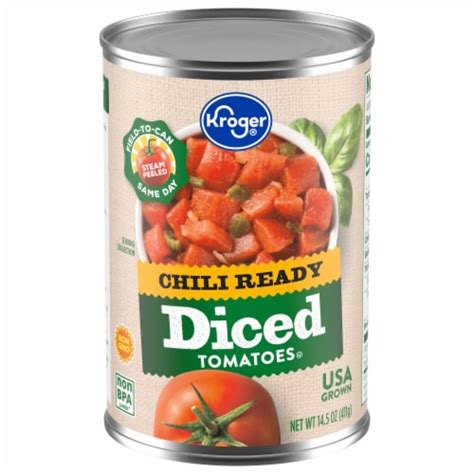 Kroger® Chili Ready Diced Tomatoes 145 Oz Kroger