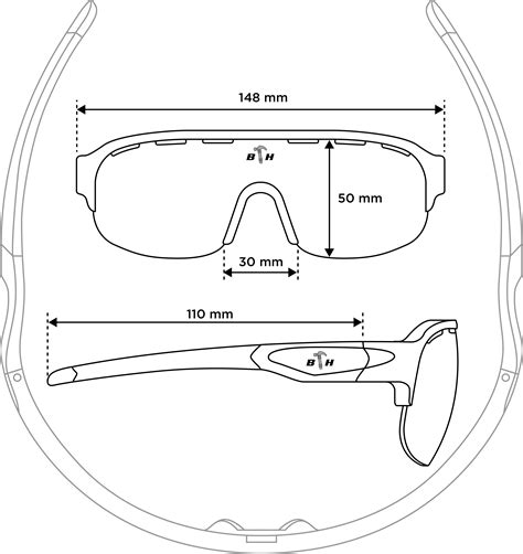 Black Hammer Polarized Sport Sunglasses with UV400 protection and