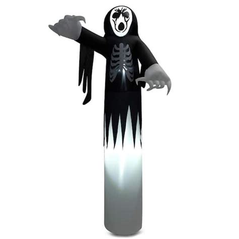 Costway 12 Ft Inflatable Halloween Skeleton Giant Blow Up Halloween