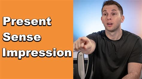 Present Sense Impression Understanding Hearsay Exceptions Youtube