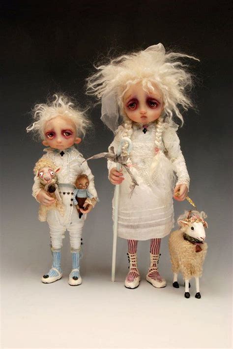 Gail Lackey Art Dolls Artist Doll Creepy Dolls