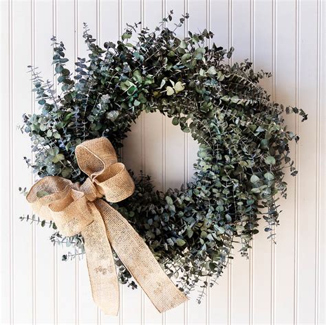 The Magnolia Company: Rustic Eucalyptus Wreath