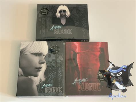 Atomic Blonde K And Blu Ray SteelBooks The Blu Collection KimchiDVD Exclusive No