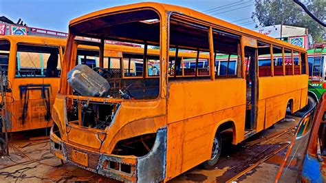 Handmade Hino Bus Production In Pakistan Amazing Manufacturing