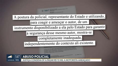 V Deo Gdf Condenado A Pagar R Mil A Motorista Amea Ado Por