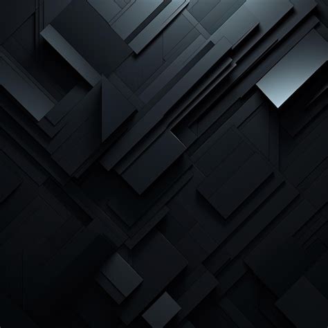 Premium AI Image | geometric black background abstract 4k dark tone ...