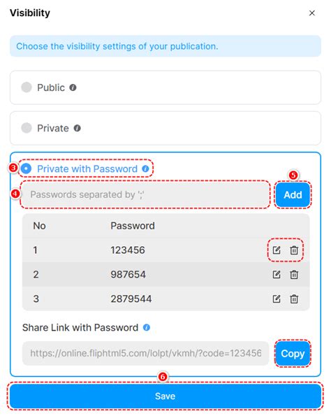 Add Password Protection To PDF Online FlipHTML5