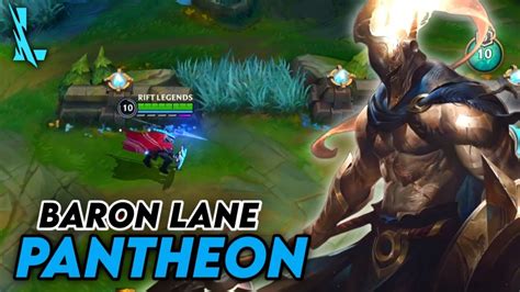 Pantheon Vs Yasuo Baron Lanebest Champion For Ganking League Of