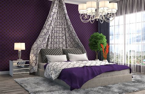 50 Best Purple and Grey Bedroom Ideas With Images