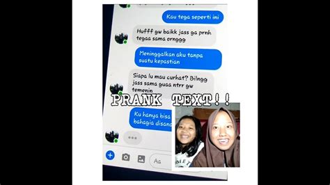 Prank Text Pakai Lagu Aldi Maldini Biar Aku Yang Pergi V Youtube