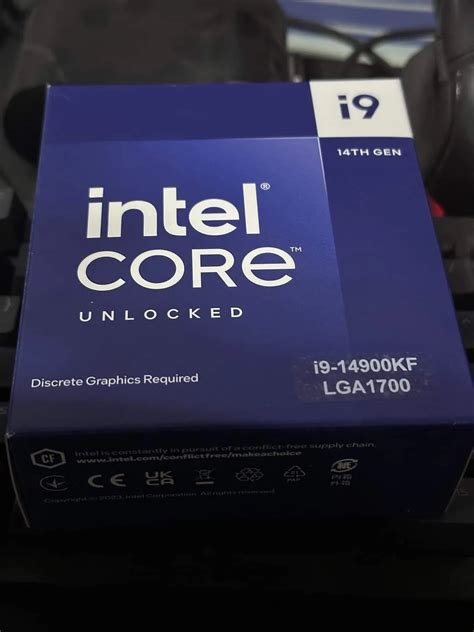 Intel Core I9 14900k Packaging Revealed