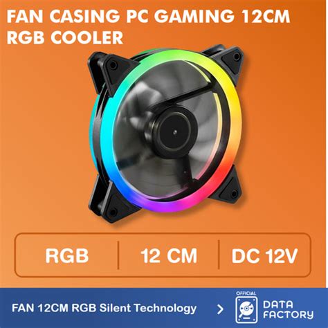 Jual Fan Casing Rgb 12cm Fan Chasing Rgb Cpu Cooler Rainbow Model B Kota Surabaya Data