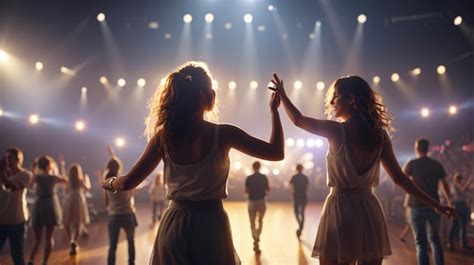 premium ai image stage  party people  festival  celebration