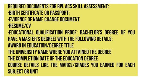 Ppt Translations Of The Required Documents For Acs Rpl Skill Assessment Powerpoint