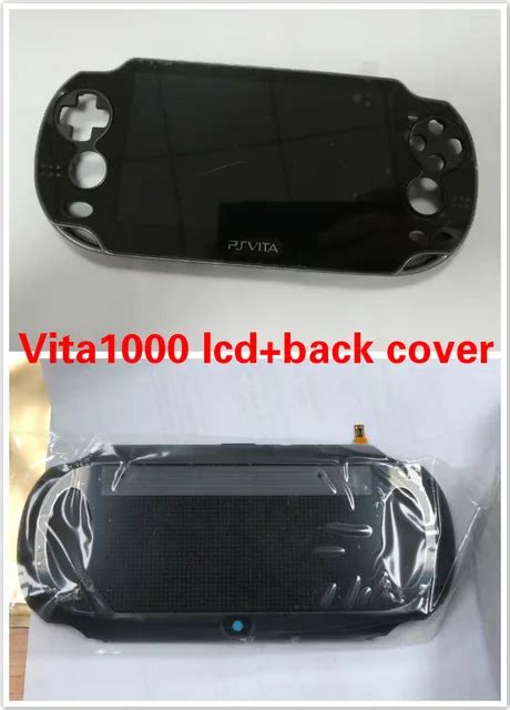 1 Set New Oled Lcd Screen Display Back Cover For Psvita Ps Vita Psv