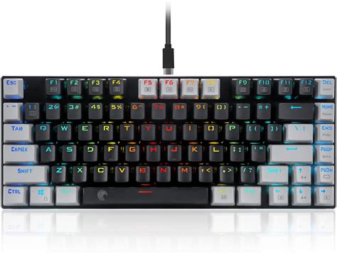 HUO JI E Yooso Z 88 RGB Teclado mecánico para juegos panel de metal