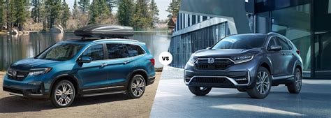 2022 Honda Pilot vs. 2022 Honda CR-V | Honda North