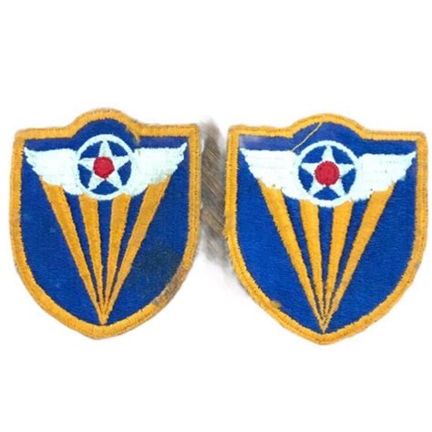 Accessories Two Wwii Army Air Corps 4th Air Force Class A Patches Poshmark