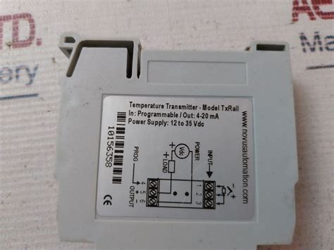 Novus Txrail Temperature Transmitter Aeliya Marine