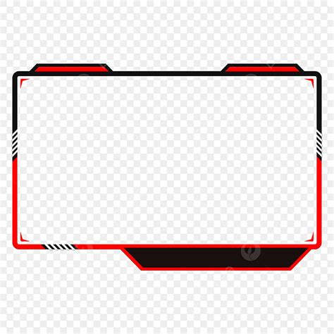 Overlay De Webcam Stream De Twitch Png Dibujos Redes Sociales Borde