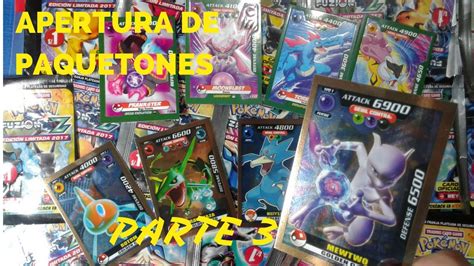 Apertura Paquetones Fuzion XYZ Parte 3 Cartas Pokemon Go 3 Reyes