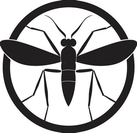 Mosquito Artistic Vector Minimalist Mosquito Insignia 33076062 Vector ...