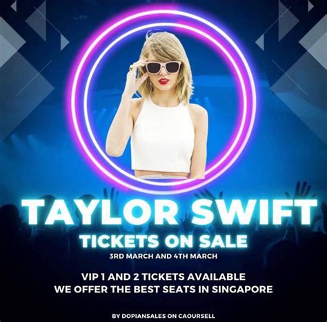 Taylor Swift VIP Tickets New Eras Tour Concert 2024 VIP 4 Exclusive ...