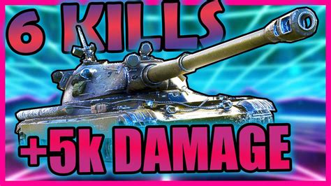 6 KILLS 5K DAMAGE 60TP Lewandowskiego World Of Tanks YouTube