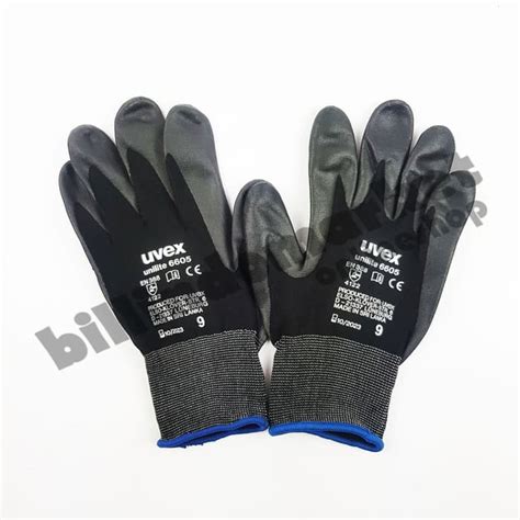 Uvex Unilite 6605safety Glove Mechanical Protection Shopee Singapore