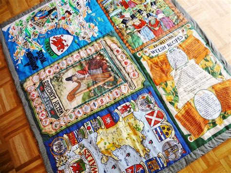 Welsh Tea Towel Quilt Quilts Tea Towels Crafts Sampler Quilts