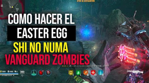 COMO HACER EL EASTER EGG DE SHI NO NUMA EN VANGUARD ZOMBIES GUIA EN