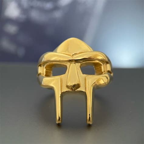 Mf Doom Ring Made Of Stainless Steel Mf Doom