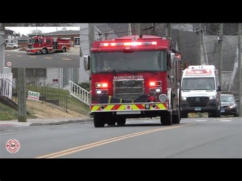 Manchester Fire Department Engine Medic For An Afa Engine Medic