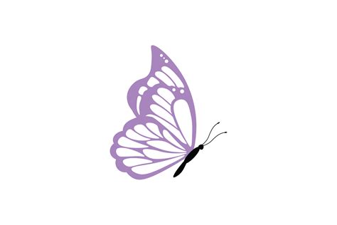 Butterfly Purple Pastel Color Svg Graphic by sadeyanlaris · Creative ...