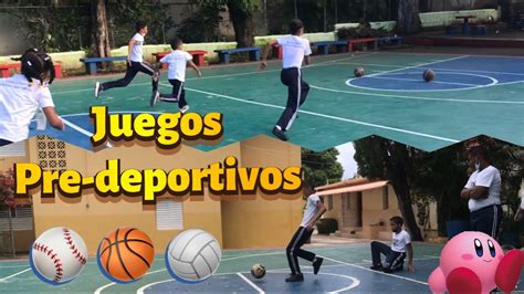 Juegos Pre Deportivos M S Divertidos Para Balonceto B Isbol Y