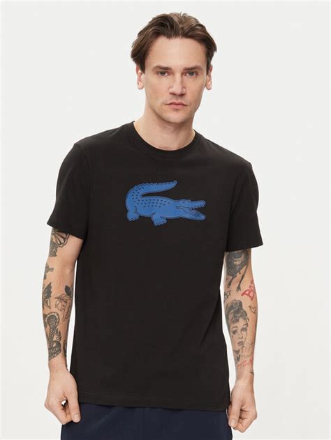 Lacoste T Shirt Th Schwarz Regular Fit Modivo At