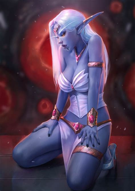 Queen Azshara Non Tentacle Version Artist Fainxel Fainxel Fantasy