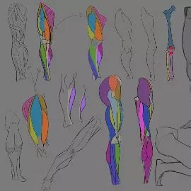 Leg Anatomy Study by Rappenem on Newgrounds