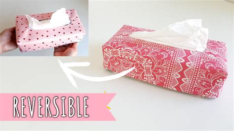 Yuyis Creations Tutorial funda reversible para caja de pañuelos de papel