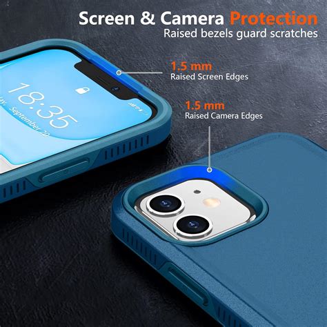 SPIDERCASE Funda a prueba de golpes para iPhone 11 protección contra