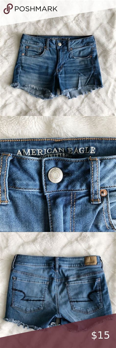 American Eagle Midi Shorts American Eagle Clothes Design Shorts