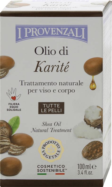 I PROVENZALI Olio di Karité viso e corpo 100 ml dm Italia