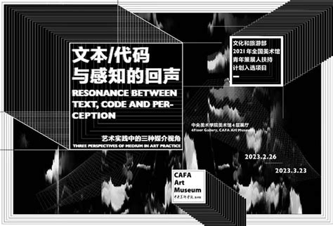 “文本、代碼與感知的回聲——藝術實踐中的三種媒介視角”在央美美術館展出 藝術中國