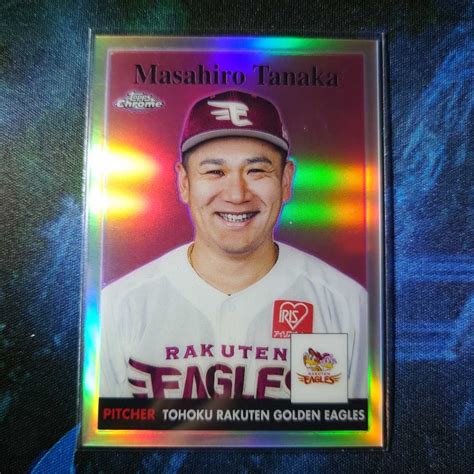 Yahooオークション Topps Chrome Npb 2022 田中将大