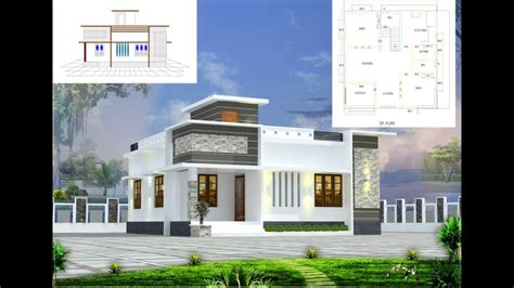 1550 Sq Ft 2bhk Contemporary Style Single Storey House Design Home Pictures