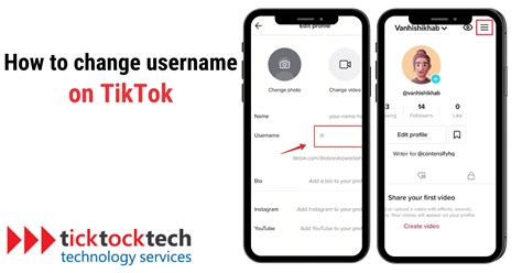 How To Change Username On TikTok Computer Repair TickTockTech